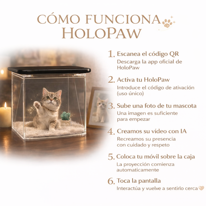 Holograma Personalizado para Mascotas