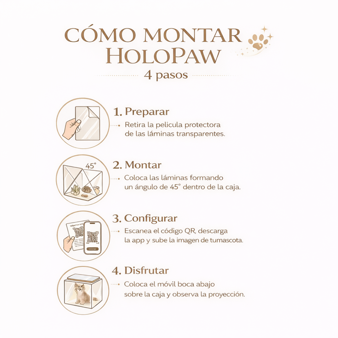 Holograma Personalizado para Mascotas