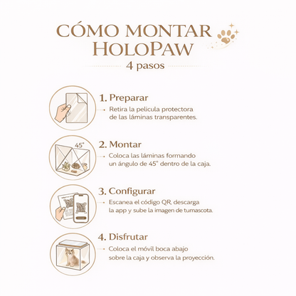 Holograma Personalizado para Mascotas